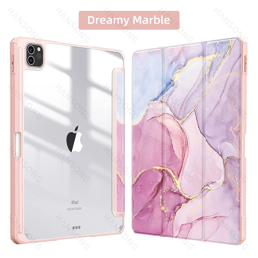 2025 Case For Air 11 13 M3 11th(A16) iPad Air 4/5th 10.9 7/8/9 10.2in For 10th gen Pro Air 11 13 M2 M4 12.9 mini 6 7 Case