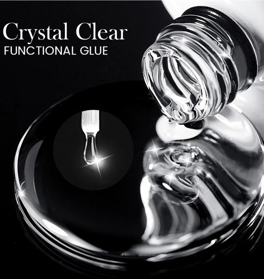BORN PRETTY 2Pcs Base Gel Super Top Coat Gel Polish Set Black White Color Gel Varnis Semi Permanent Soak Off UV LED Gel for Nail