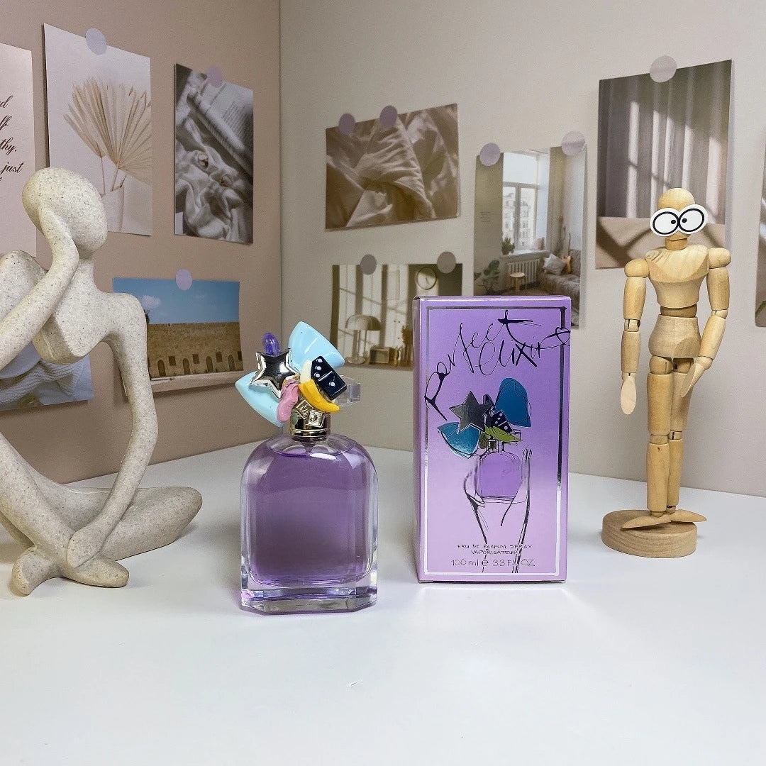 100ML Luxurious alluring perfume Natural and fresh floral scent Radiating a gentle and sweet aura Romantic date essentials