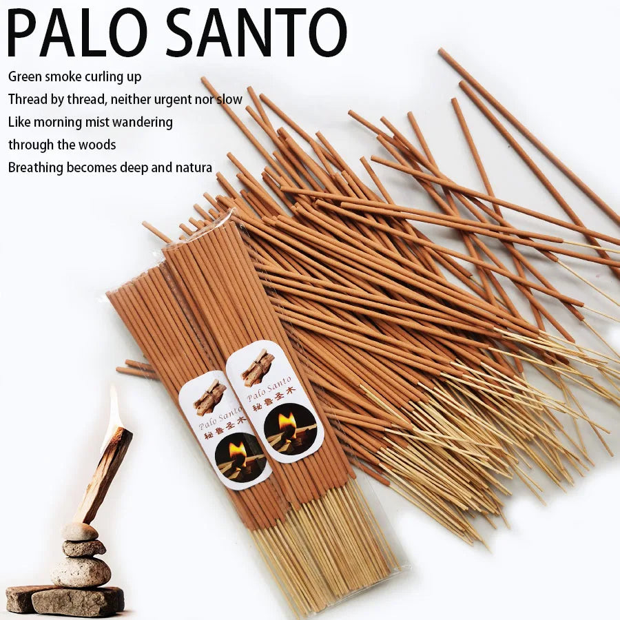 Premium Palo Santo Incense Sticks (30–80 Pack)