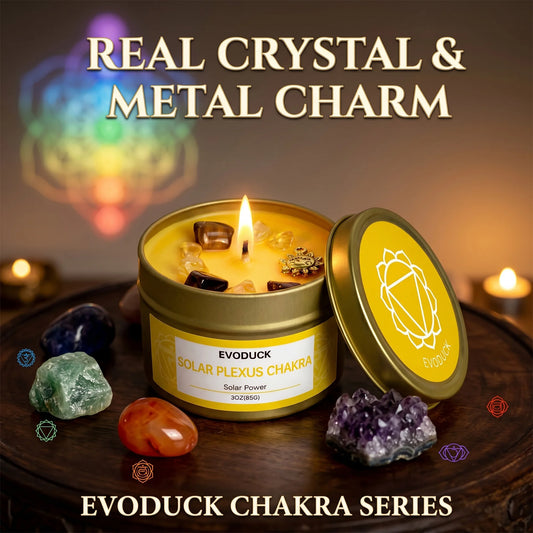 Rosemary Solar Plexus Chakra Candle, Meditation Aromatherapy Candle for Confidence Focus Relaxation Yoga Decor Home Decor Gift