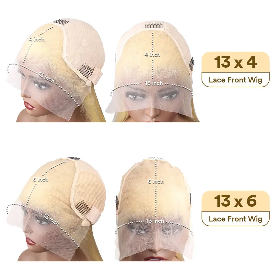 30 inch Straight 613 Lace Front Wigs 13x6 Hd Lace Wig Human Hair 13x4 Hd Lace Front Wig 613 Blonde Straight Human Hair Wigs
