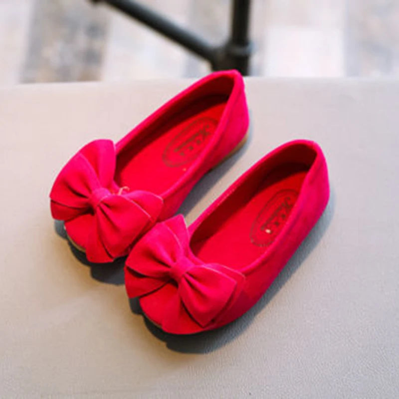Children Kids Baby Girls Princess Dance Shoes Girl Dress Party Flats Casual First Walkers Soft Slip-on Shoes