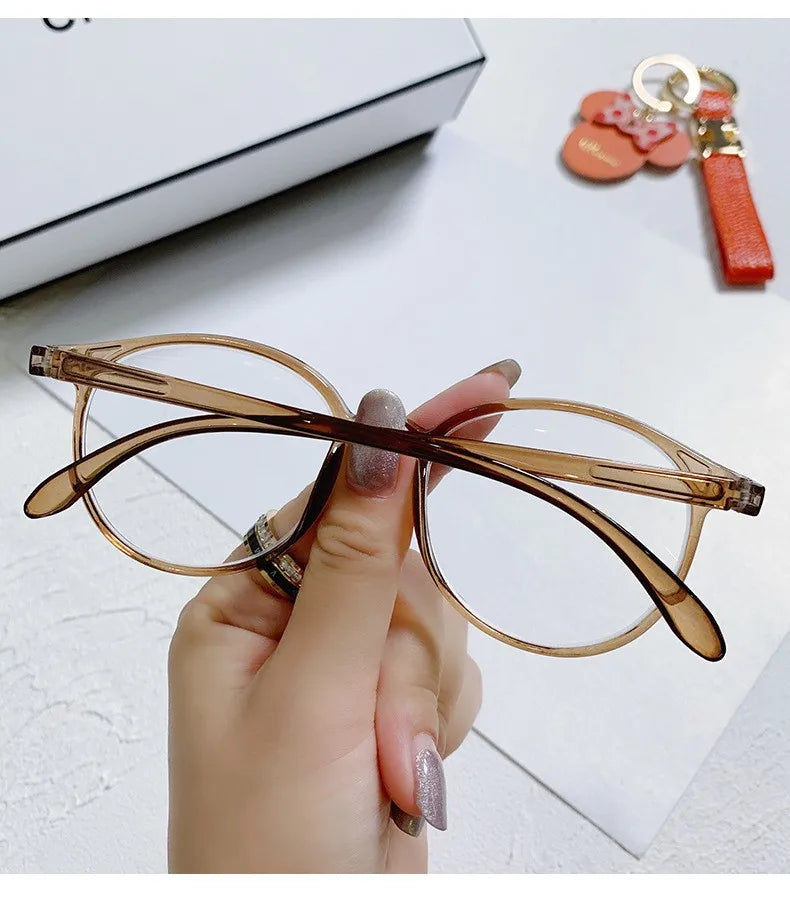 New arrival Computer Glasses Frame Women Men Anti Blue Light Round Eyewear Blocking Glasses Optical Spectacle Eyeglass