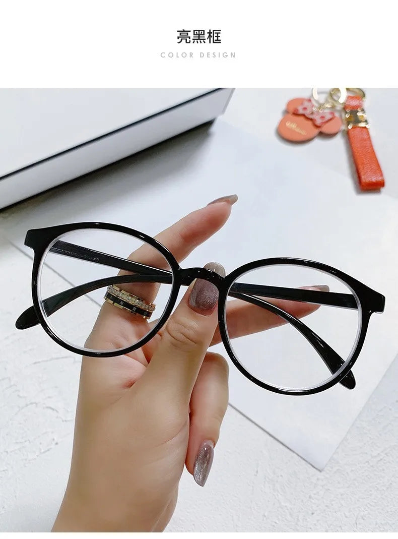 New arrival Computer Glasses Frame Women Men Anti Blue Light Round Eyewear Blocking Glasses Optical Spectacle Eyeglass