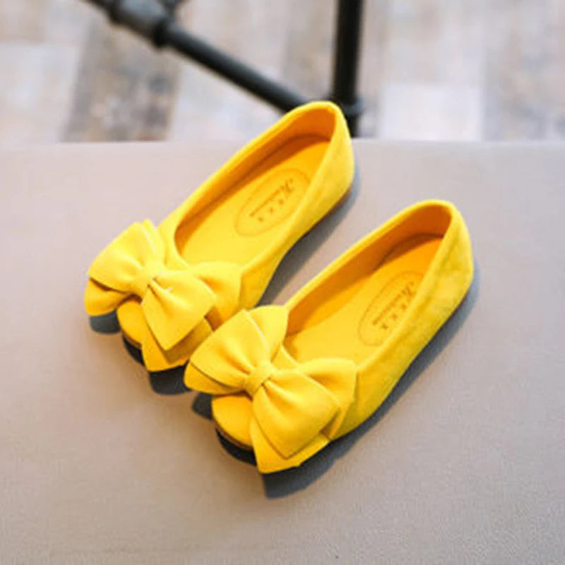 Children Kids Baby Girls Princess Dance Shoes Girl Dress Party Flats Casual First Walkers Soft Slip-on Shoes