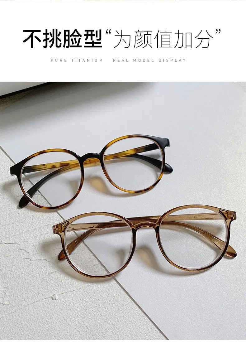 New arrival Computer Glasses Frame Women Men Anti Blue Light Round Eyewear Blocking Glasses Optical Spectacle Eyeglass