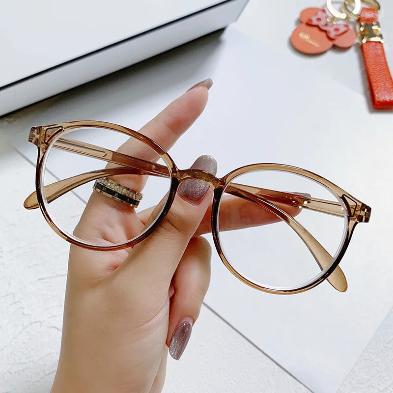 New arrival Computer Glasses Frame Women Men Anti Blue Light Round Eyewear Blocking Glasses Optical Spectacle Eyeglass
