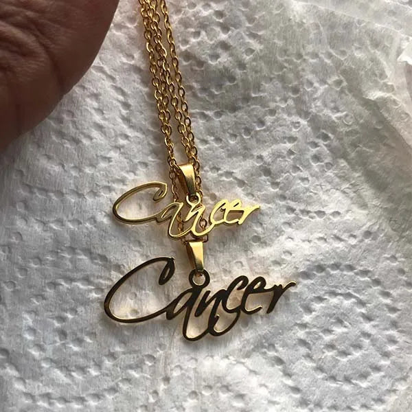 Custom name necklace Stainless Steel Personalized Privatecustom Gold Color Nameplate Pendant Choker For Women Special Gift