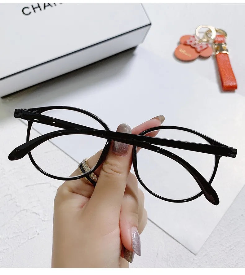 New arrival Computer Glasses Frame Women Men Anti Blue Light Round Eyewear Blocking Glasses Optical Spectacle Eyeglass