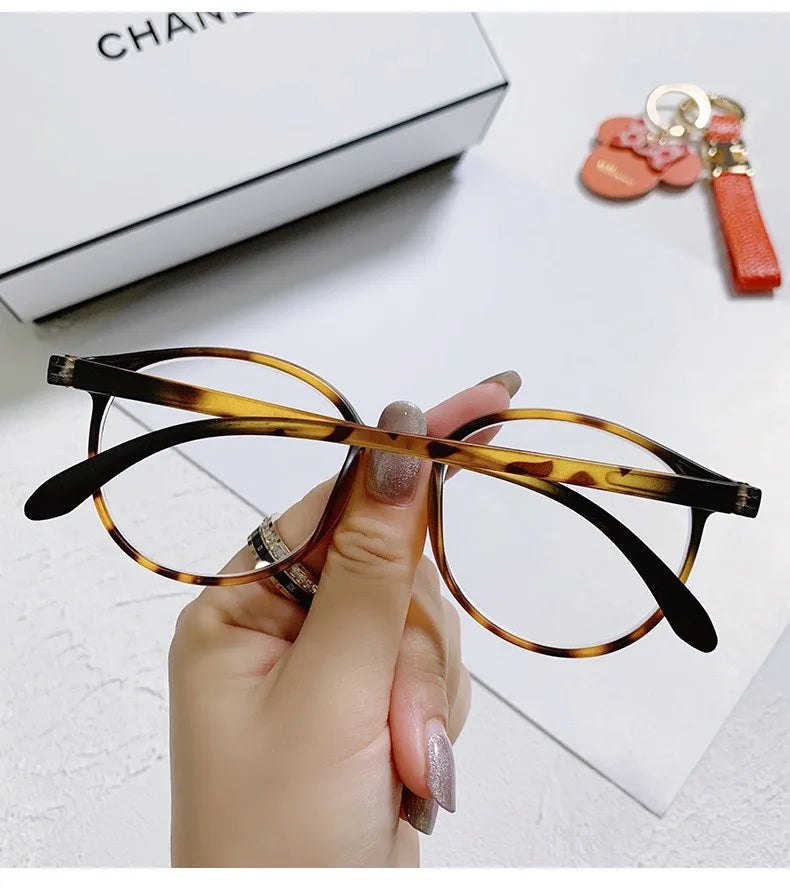 New arrival Computer Glasses Frame Women Men Anti Blue Light Round Eyewear Blocking Glasses Optical Spectacle Eyeglass