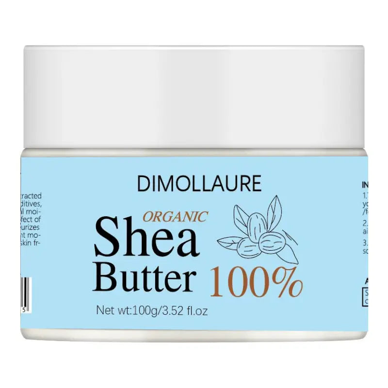 Dimollaure Unrefined Organic Shea Butter Oil 100g Moisturizing Nourishing Body Oil Cosmetics Raw