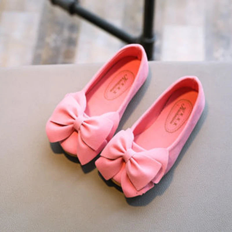 Children Kids Baby Girls Princess Dance Shoes Girl Dress Party Flats Casual First Walkers Soft Slip-on Shoes