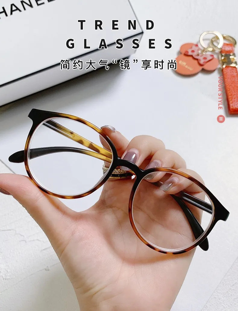 New arrival Computer Glasses Frame Women Men Anti Blue Light Round Eyewear Blocking Glasses Optical Spectacle Eyeglass