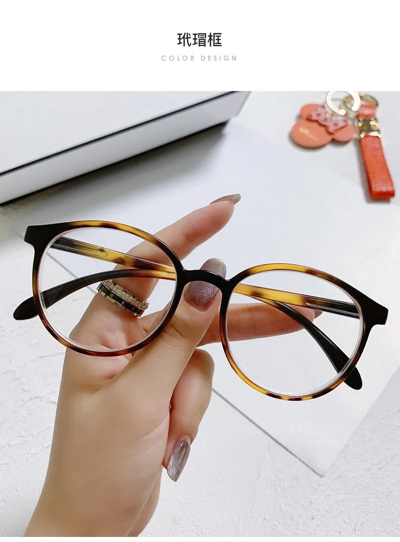 New arrival Computer Glasses Frame Women Men Anti Blue Light Round Eyewear Blocking Glasses Optical Spectacle Eyeglass