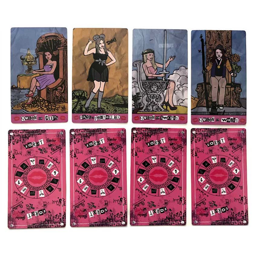 12x7 a Mean Girls Tarot Girl Tarot Card English Carlo Card