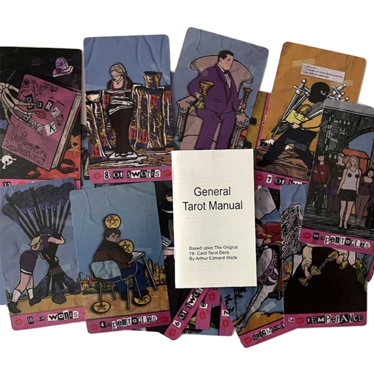 12x7 a Mean Girls Tarot Girl Tarot Card English Carlo Card