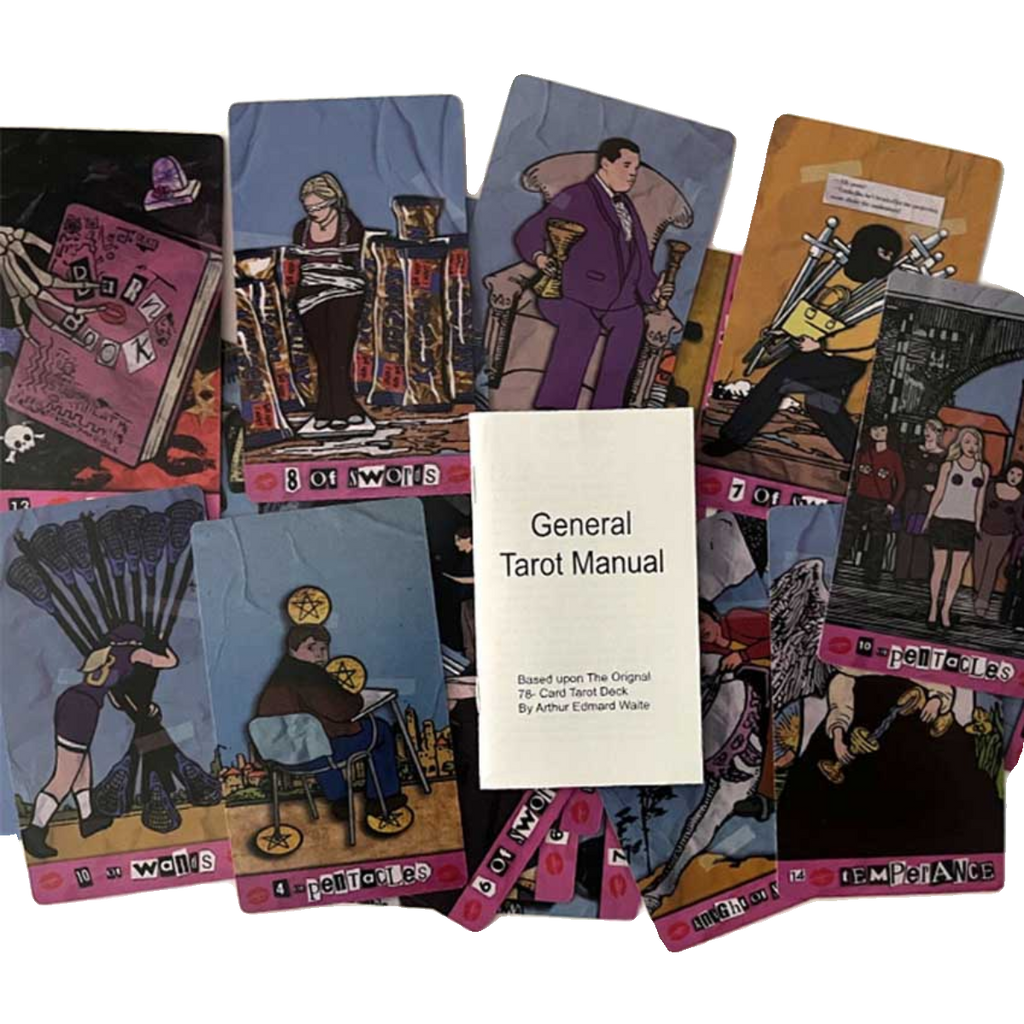 12x7 a Mean Girls Tarot Girl Tarot Card English Carlo Card