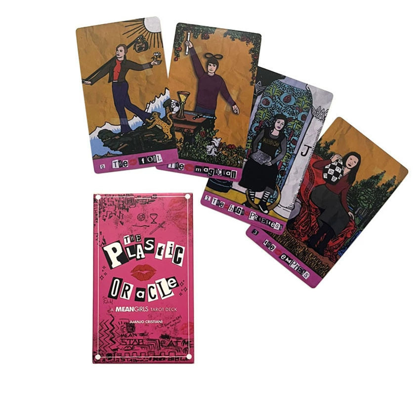 12x7 a Mean Girls Tarot Girl Tarot Card English Carlo Card