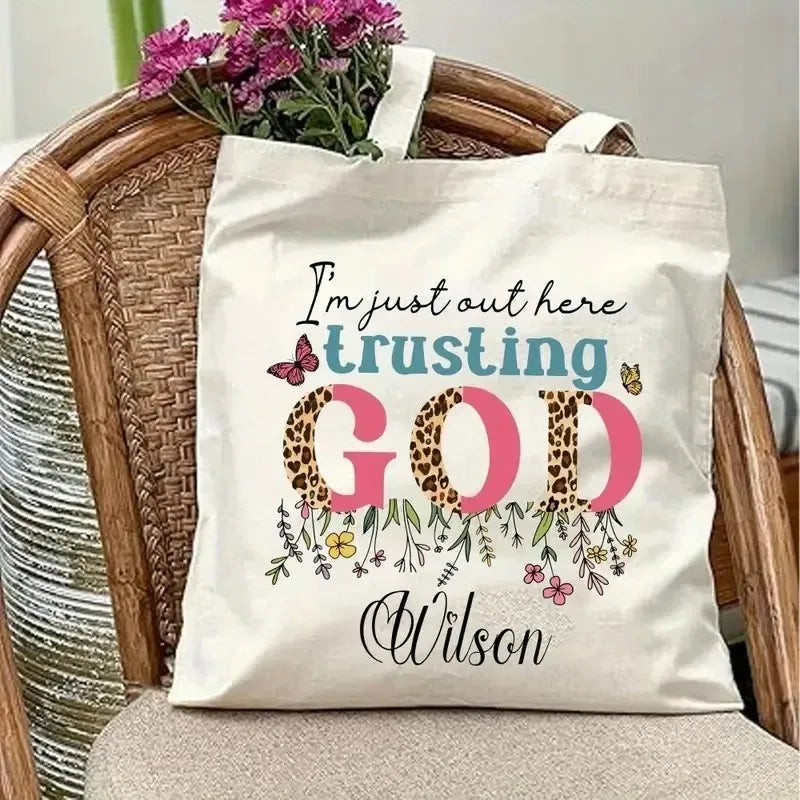 God Is Good Canvas Tote Bag