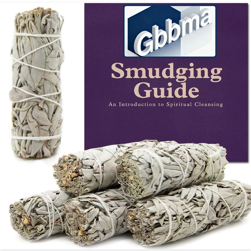 White Sage Bundles - Sage Smudge Stick for Home Cleansing Incense Healing Meditation and California Smudge Sticks Rituals