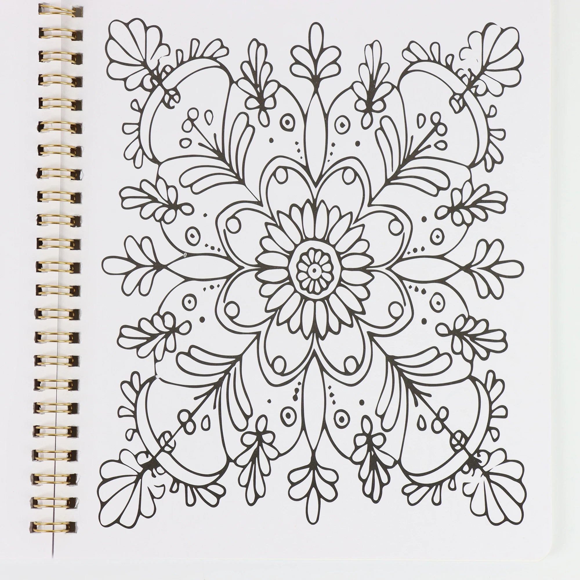 Beautiful Coloring Book for Adults Relaxation Funny Stress Relief Art Therapy Activity Perfect Gift for Friends
