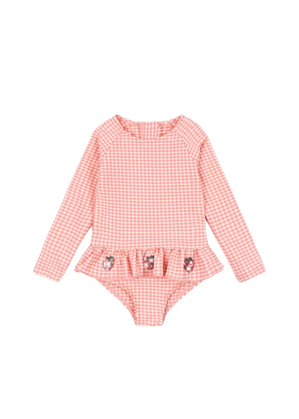 Clothing Kids Mother & Swimsuit 2026 Summer Swimwear Girls Lace Beach Wear Print Ruffle Princess Children Bikinis Sets Monokini