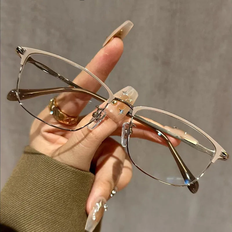 High-definition Reading Glasses Anti-blue Light Middle-aged And Elderly Retro Literary Glasses Ultra-light Reading GlassesJH5036