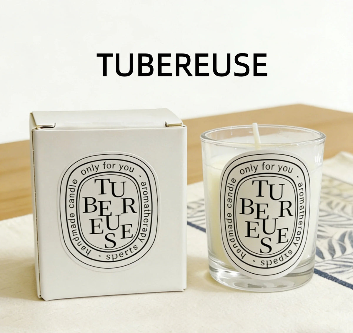 New Fragrance Scented Candle Romantic Gift Transparent Jar Aromatic Candles Light for Wedding Guest