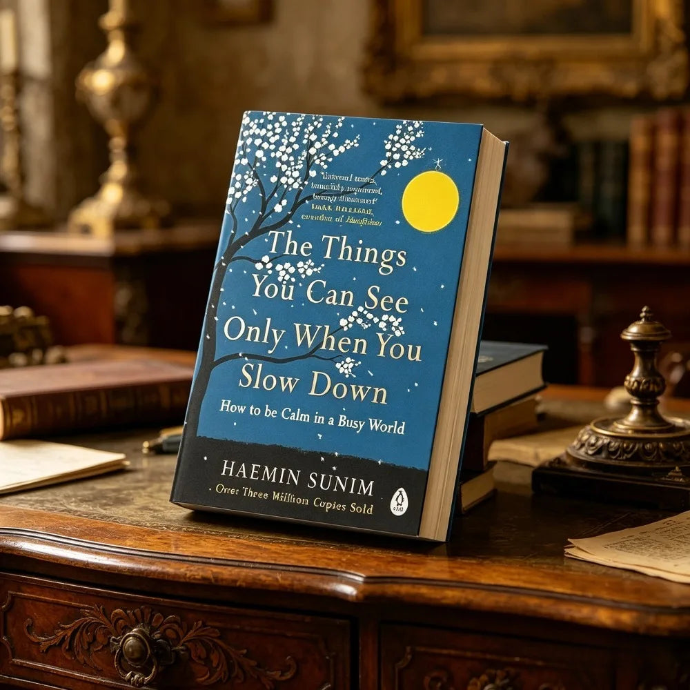 The Things You Can See Only When You Slow Down English Paperback Haemin Sunim Mindfulness Calm Self Help Book
