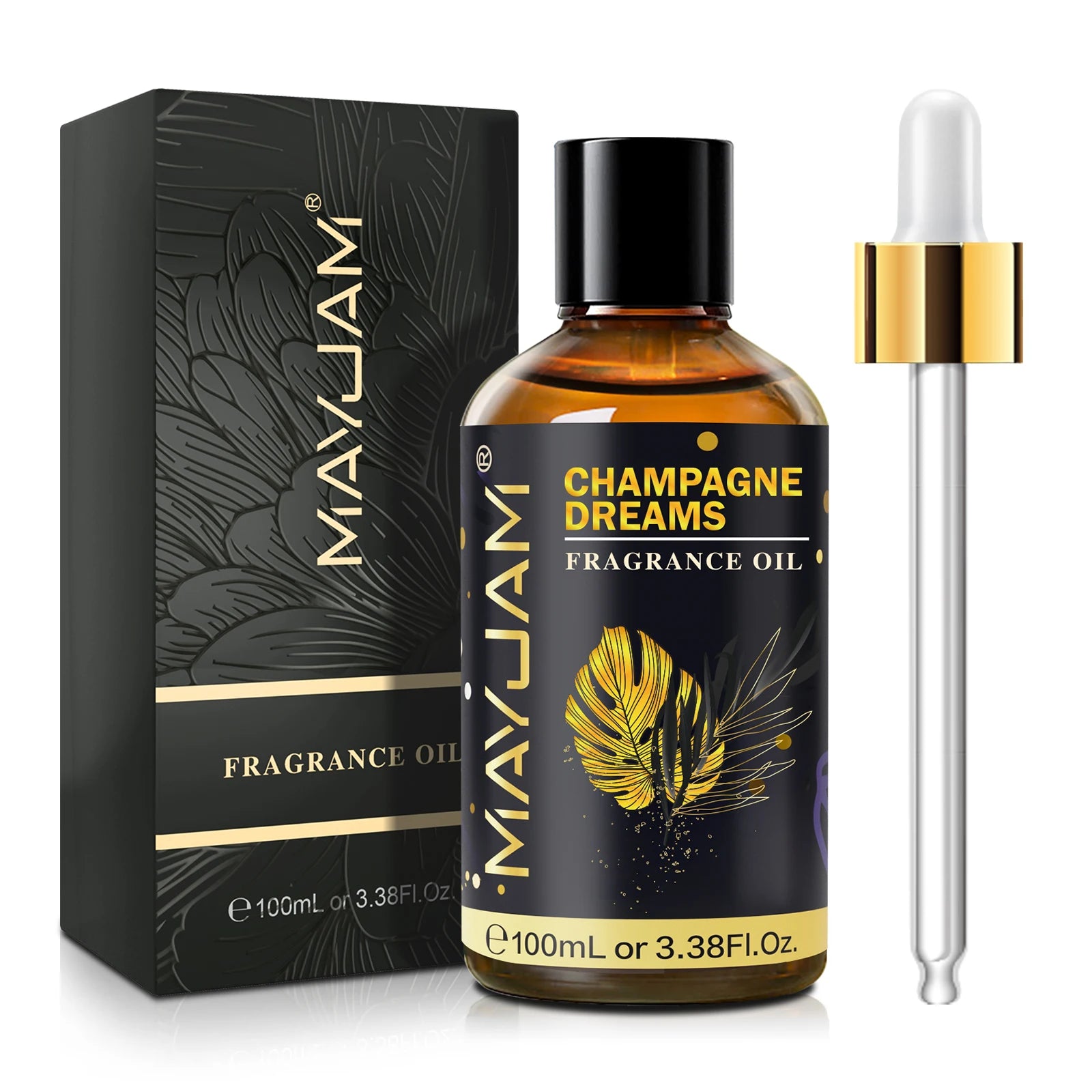 MAYJAM Fragrance Essential Oil 100ml Coconut & Hibiscus White Musk Sweet Tobacco Santal Sanctuary Hotel Fruit Carnival Blend Oil