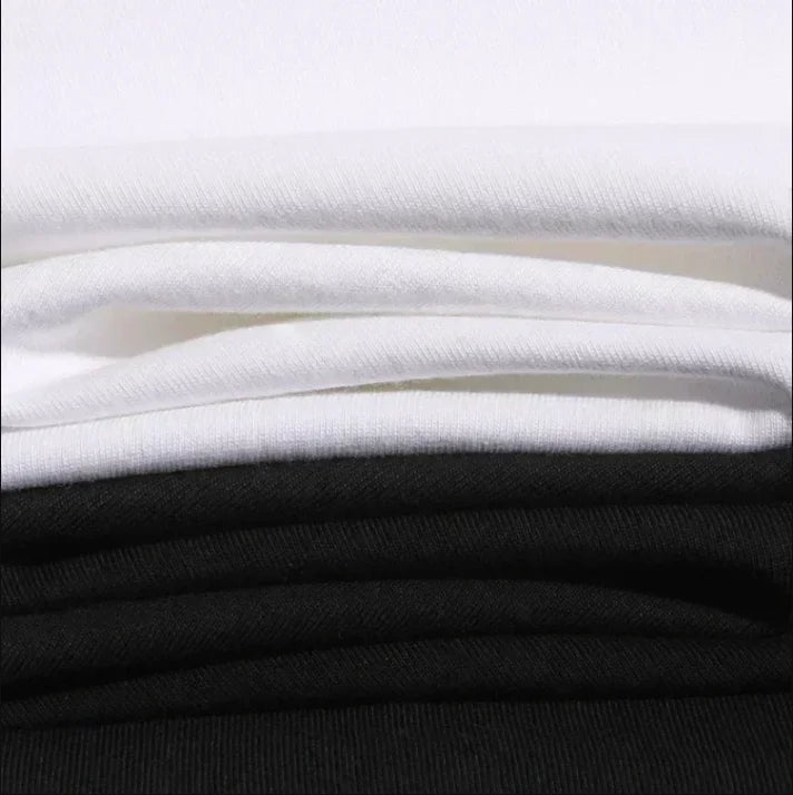 2025 New Summer Trend Fashionable Pure Cotton T-shirt with Japanese Racing Print Loose Fit, Quick Drying, Breathable Big Boy
