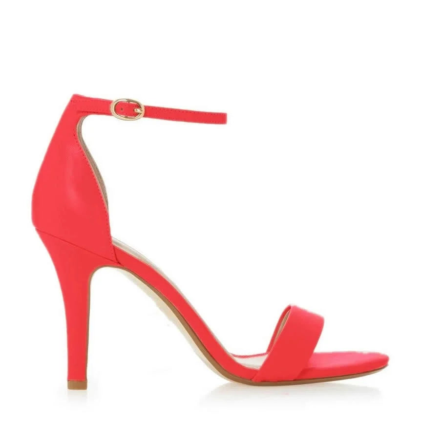 Open Toe Ankle Strap High Heel Sandals
