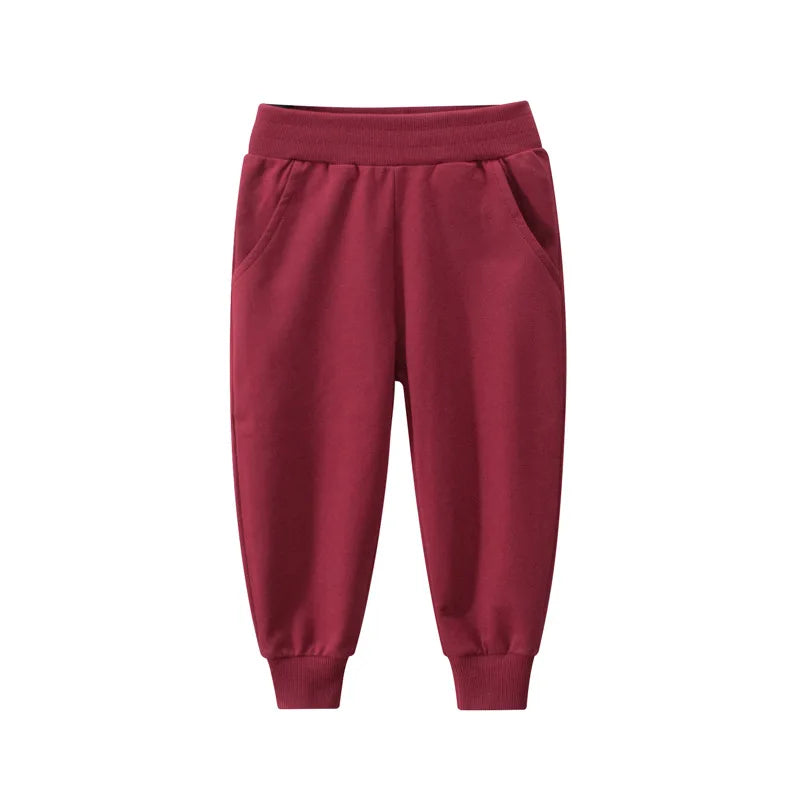 Autumn Clothes Kids Pants & Capris Children's Outfit  New Arrivals Solid Color Children's Sports Trousers Boys' Casual Trousers