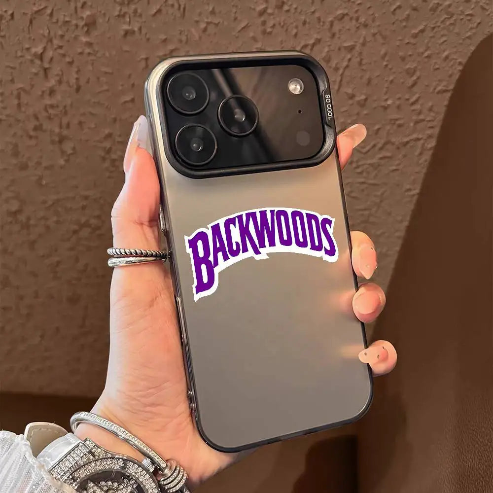 Backwoods Logo Matte Laser Phone Case