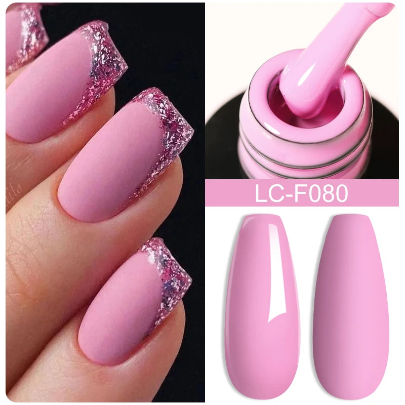 LILYCUTE 15ML Quick Extension Gel Nail Polish Nude Milk White Color Finger Prolong Acrylic Crystal Construction Hard Gel Varnish