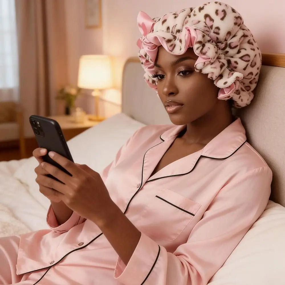 Creative Soft Hair Drying Cap Microfiber Quick-Drying Dry Hair Towel Absorbent Leopard Print Hair Towels Face Wash