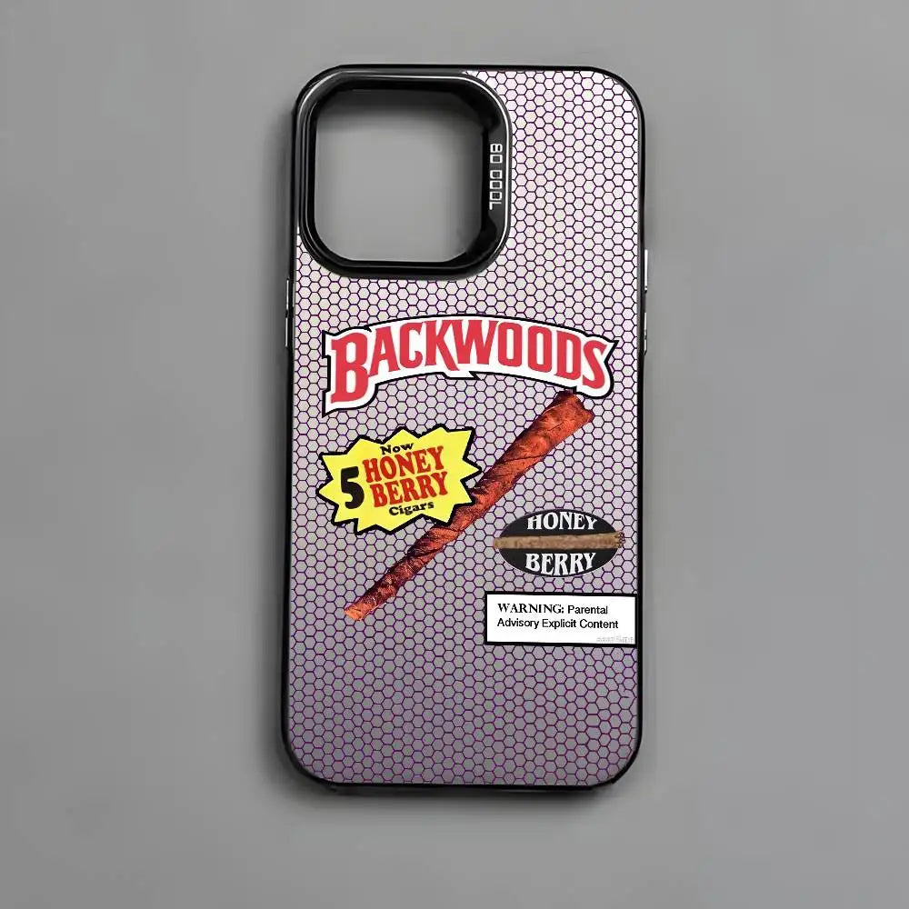 Backwoods Logo Matte Laser Phone Case