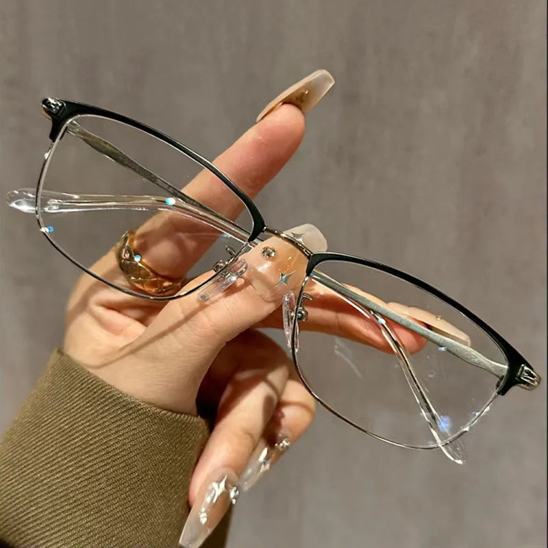 High-definition Reading Glasses Anti-blue Light Middle-aged And Elderly Retro Literary Glasses Ultra-light Reading GlassesJH5036
