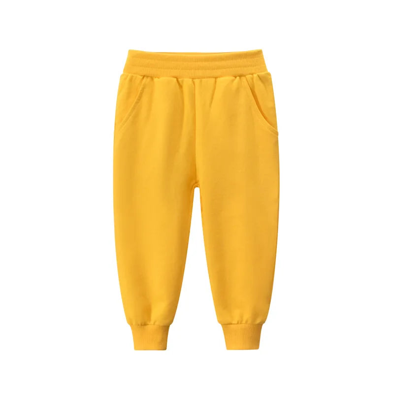 Autumn Clothes Kids Pants & Capris Children's Outfit  New Arrivals Solid Color Children's Sports Trousers Boys' Casual Trousers