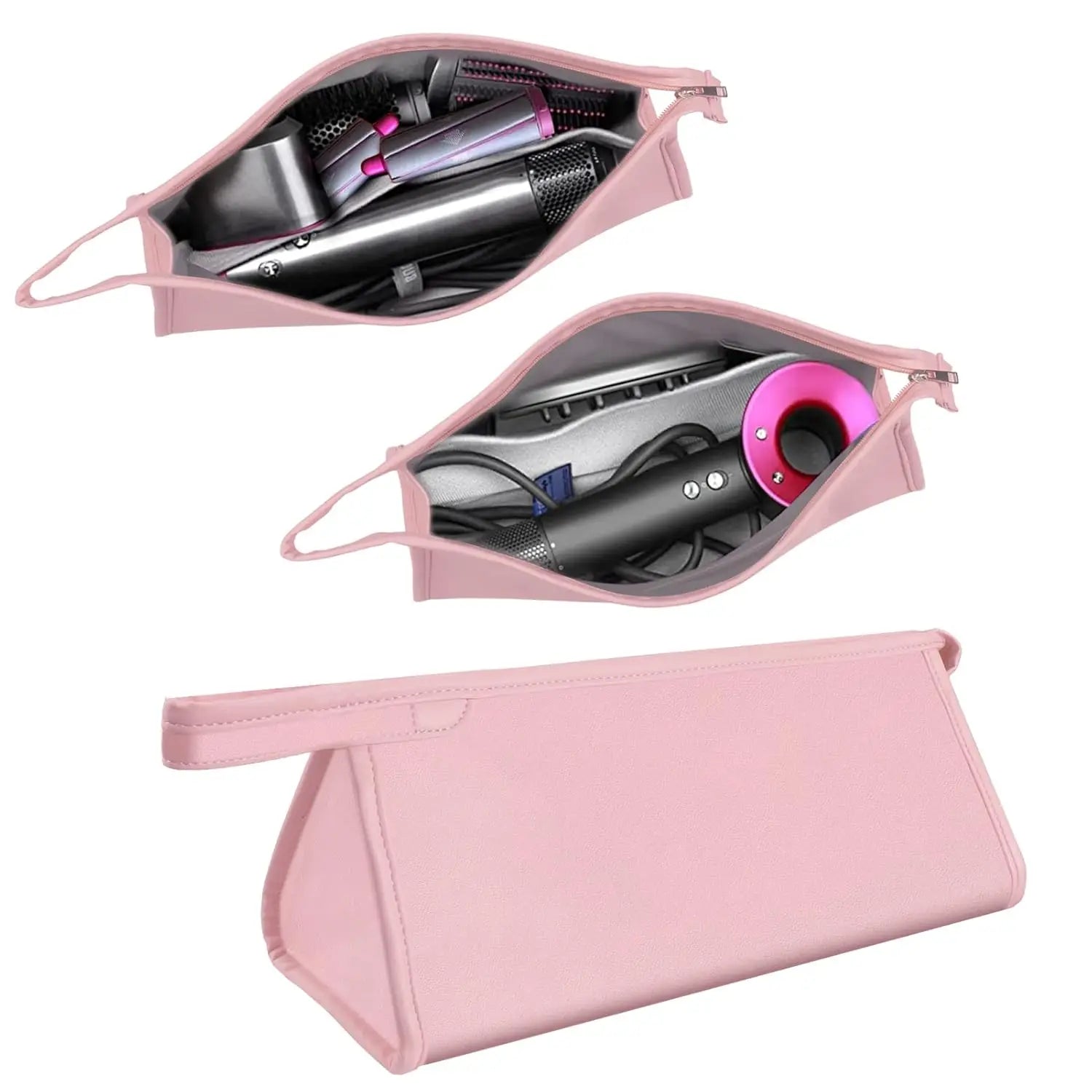 Curling Iron Wand Set 6-in-1 Hair Curler with 3 Barrel Hair Crimper, Spiral Curling Iron - Fast Heating Styling Tools for Women