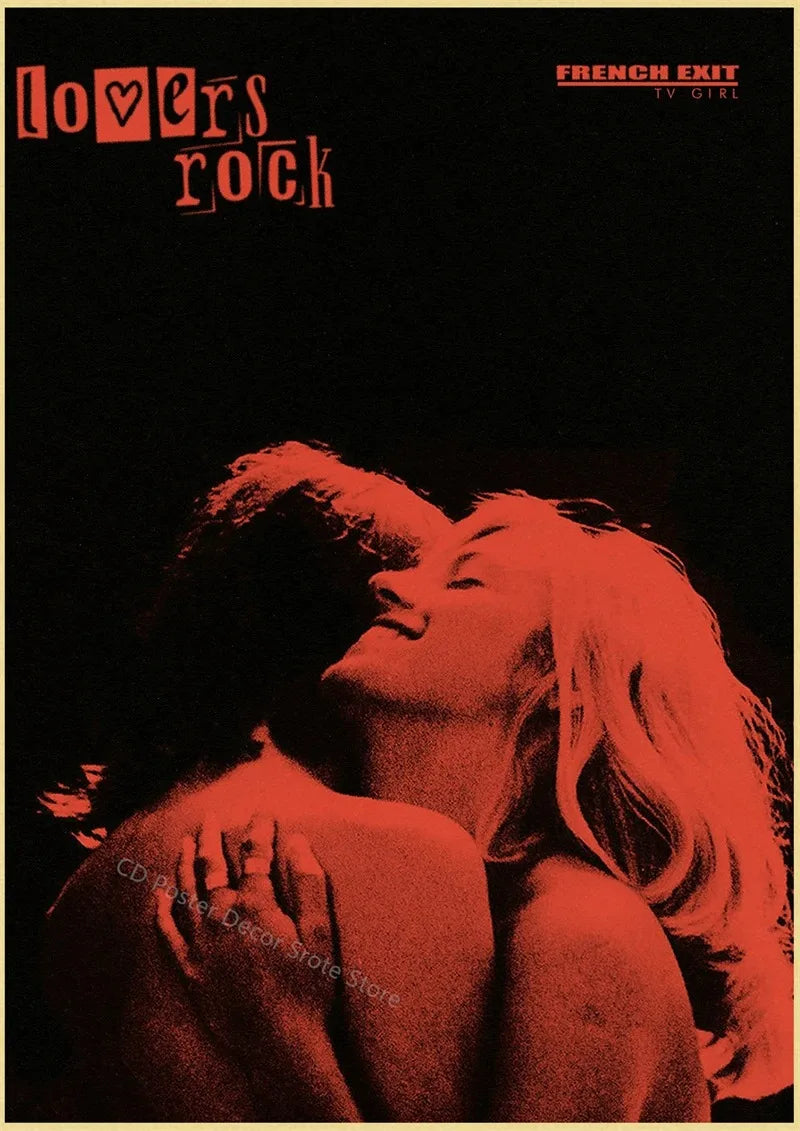 Vintage Music Album Posters Singer Lizzy Grant TV Girl Retro Canvas Painting Room Home Bar Decor