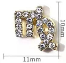 Zircon Zodiac Nail Charms 10pcs/lot Alloy 12 Constellations 3D Sign Rhinestones Symbol Accessories Shiny Nail Art Decorations