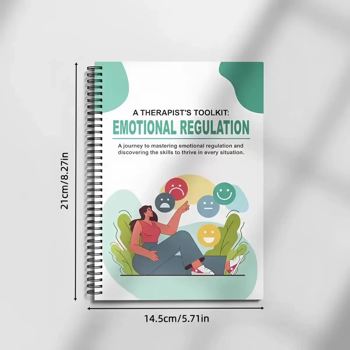 Emotional Regulation Workbook – CBT & Self-Care Journal