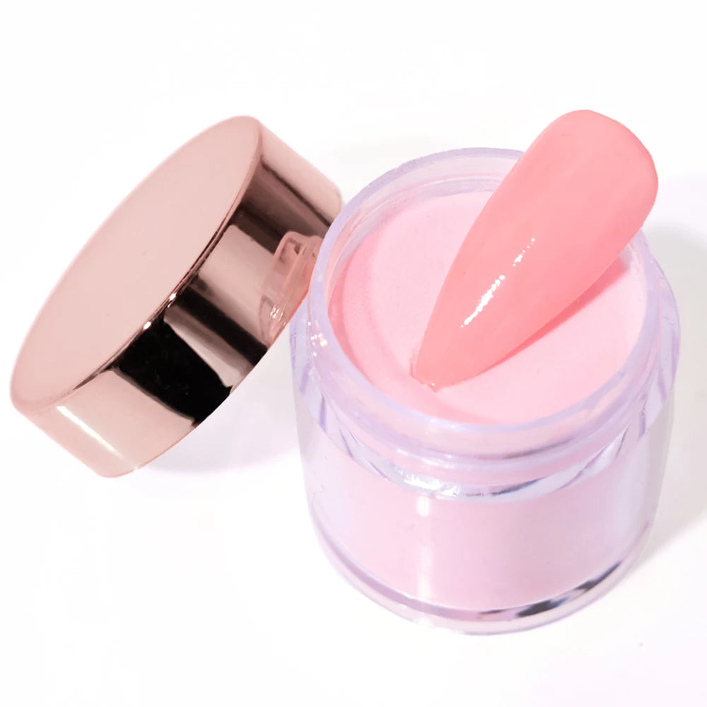 12Color Nude Pink 3In1 Professional Acrylic Powder Set 12Jar Dip & Acrylic Nail Extensions Structure Dust  Acrylic Powders 10g