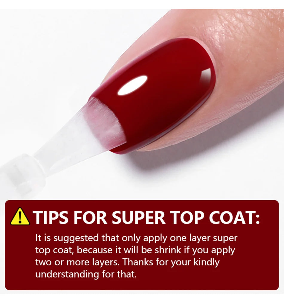 BORN PRETTY 2Pcs Base Gel Super Top Coat Gel Polish Set Black White Color Gel Varnis Semi Permanent Soak Off UV LED Gel for Nail