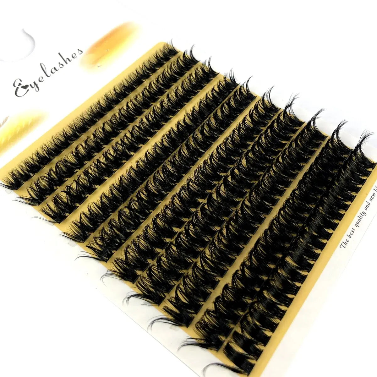 200 Clusters 10D 20D 30D 40D 60D 80D Mixed Tray Individual Lashes 3D Russia Premade Volume Lashes Soft Natural Lashes Mink Lash