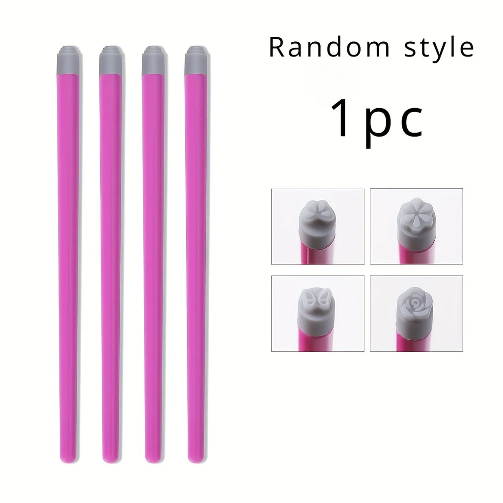 Nail Art Stamp Pen DIY Floral Butterfly Nail Graffiti Nail Dotting Tools Polishing Painting Drawing Manicure Tools
