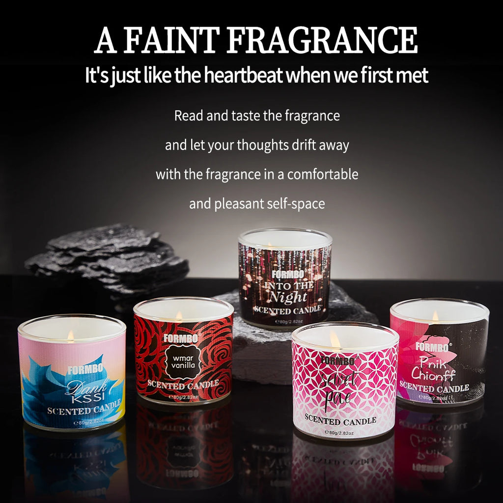Smokeless scented candle Long-lasting diffuser eau fragrance aids sleep and relaxes stress The air in the bedroom, living room,