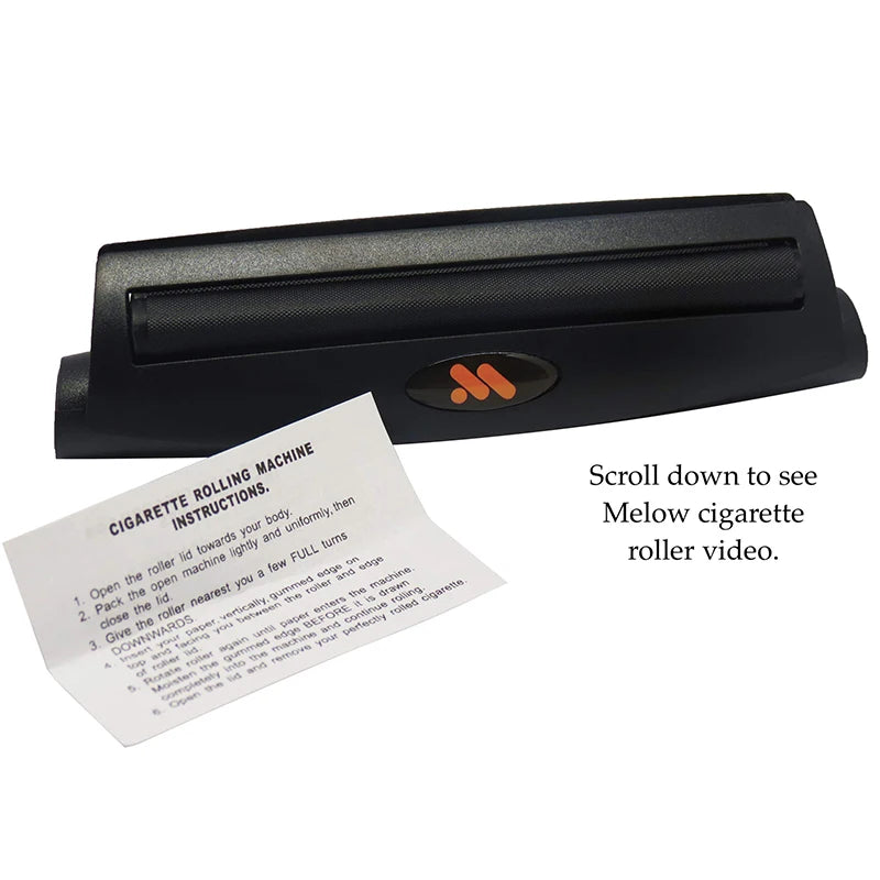 110mm Portable Manual Cigarette Tobacco Herb Roller Cone Rolling Machine Hand Making Rolling Tool Smoking Accessories